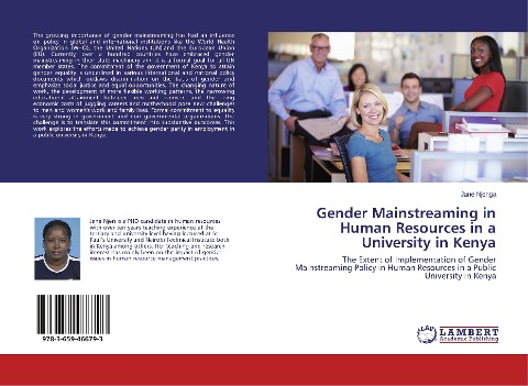 Gender Mainstreaming in Human Resources in a University in Kenya: The Extent of Implementation of Gender Mainstreaming Policy in Human Resources in a Public University in Kenya