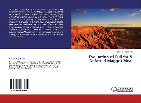 Evaluation of Full fat & Defatted Maggot Meal