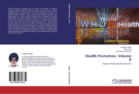 Health Promotion. Volume II: Need of Public Health Activism