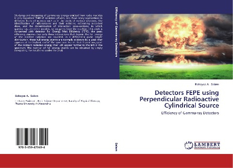 Detectors FEPE using Perpendicular Radioactive Cylindrical Source: Efficiency of Gamma-ray Detectors