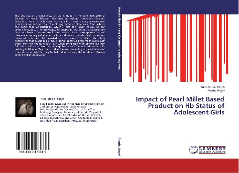 Impact of Pearl Millet Based Product on Hb Status of Adolescent Girls