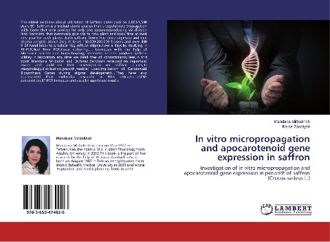 In vitro micropropagation and apocarotenoid gene expression in saffron: Investigation of in vitro micropropagation and apocarotenoid gene expression in perianth of saffron (Crocus sativus L.)