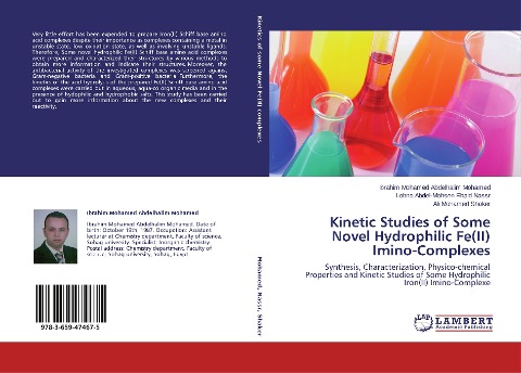Kinetic Studies of Some Novel Hydrophilic Fe(II) Imino-Complexes: Synthesis, Characterization, Physico-chemical Properties and Kinetic Studies of Some Hydrophilic Iron(II) Imino-Complexe
