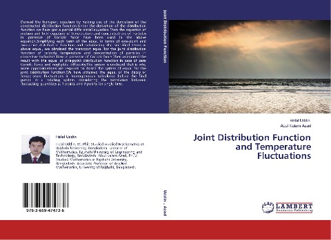 Joint Distribution Function and Temperature Fluctuations