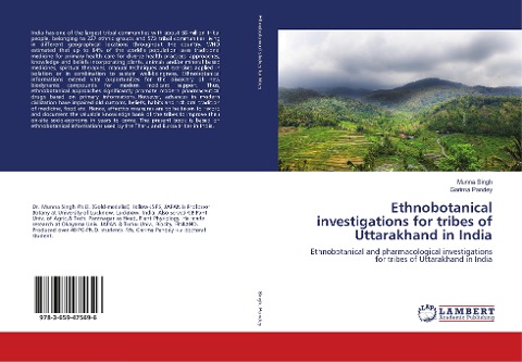 Ethnobotanical investigations for tribes of Uttarakhand in India: Ethnobotanical and pharmacological investigations for tribes of Uttarakhand in India
