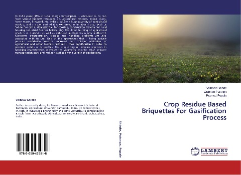 Crop Residue Based Briquettes For Gasification Process