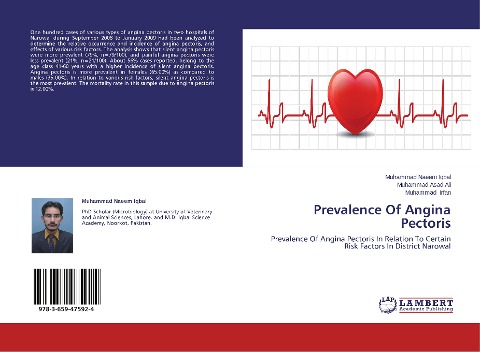 Prevalence Of Angina Pectoris: Prevalence Of Angina Pectoris In Relation To Certain Risk Factors In District Narowal