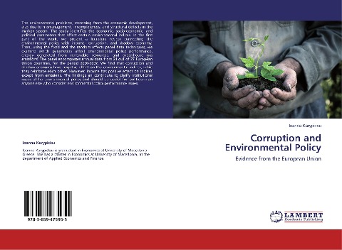 Corruption and Environmental Policy: Evidence from the European Union