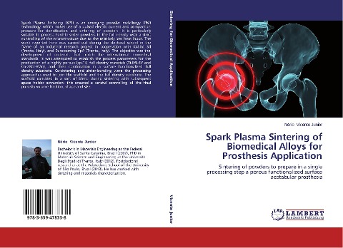 Spark Plasma Sintering of Biomedical Alloys for Prosthesis Application: Sintering of powders to prepare in a single processing step a porous functionalized surface acetabular prosthesis