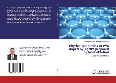 Physical properties of PVK doped by AgNPs prepared by laser ablation: Experimental Physics