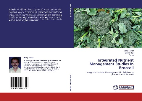 Integrated Nutrient Management Studies In Broccoli: Integrated Nutrient Management In Relation to production of Broccoli