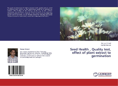Seed Health , Quality test, effect of plant extract  to germination