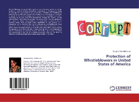 Protection of Whistleblowers in United States of America