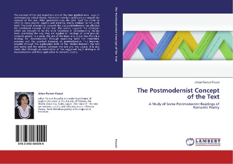 The Postmodernist Concept of the Text: A Study of Some Postmodernist Readings of Romantic Poetry