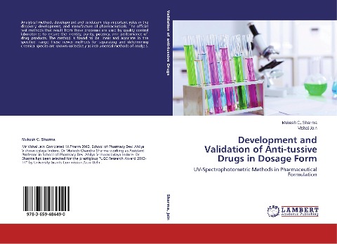 Development and Validation of Anti-tussive Drugs in Dosage Form: UV-Spectrophotometric Methods in Pharmaceutical Formulation