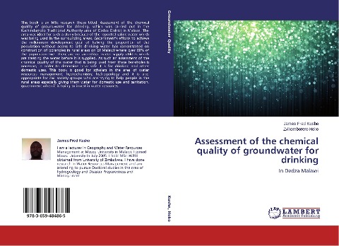Assessment of the chemical quality of groundwater for drinking: In Dedza Malawi