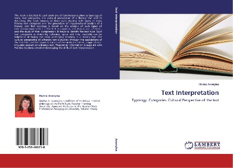 Text Interpretation: Typology. Categories. Cultural Perspective of the text
