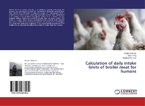 Calculation of daily intake limits of broiler meat for humans