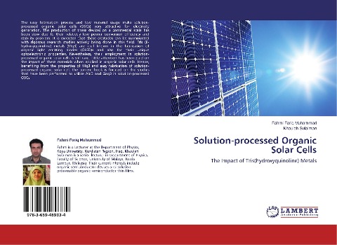 Solution-processed Organic Solar Cells: The Impact of Tris(hydroxyquinoline) Metals