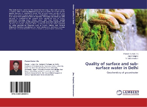 Quality of surface and sub-surface water in Delhi: Geochemistry of groundwater