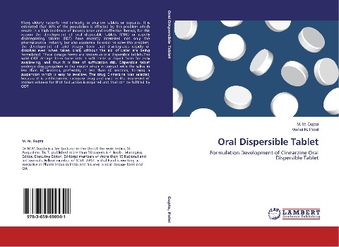 Oral Dispersible Tablet: Formulation Development of Cinnarzine Oral Dispersible Tablet