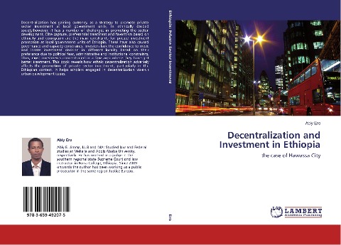 Decentralization and Investment in Ethiopia: the case of Hawassa City