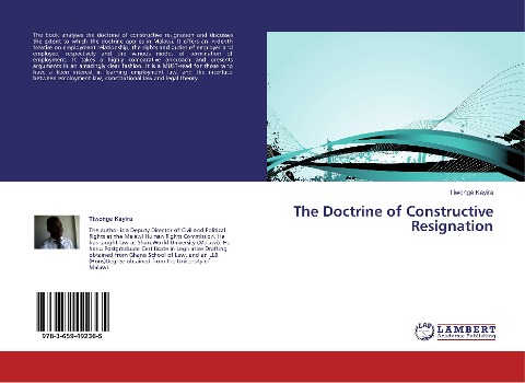 The Doctrine of Constructive Resignation