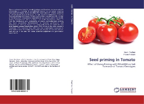 Seed priming in Tomato: Effect of Osmo-Priming with PEG-6000 on Salt Tolerance of Tomato Genotypes
