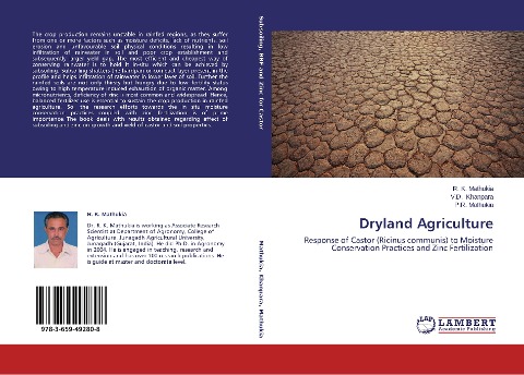 Dryland Agriculture: Response of Castor (Ricinus communis) to Moisture Conservation Practices and Zinc Fertilization