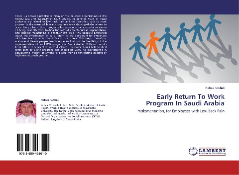 Early Return To Work Program In Saudi Arabia: Implementation, for Employees with Low Back Pain