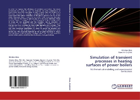 Simulation of transient processes in heating surfaces of power boilers: Mathematical modelling and experimental verification