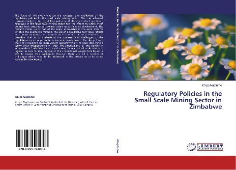 Regulatory Policies in the Small Scale Mining Sector in Zimbabwe