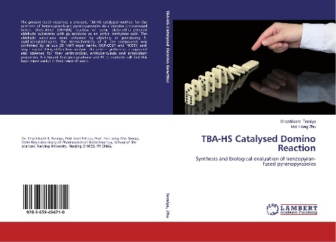 TBA-HS Catalysed Domino Reaction: Synthesis and biological evaluation of benzopyran-fused pyranopyrazoles
