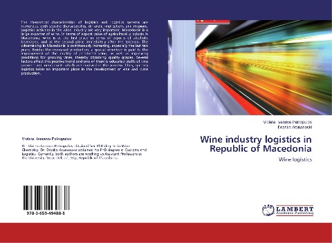Wine industry logistics in Republic of Macedonia: Wine logistics