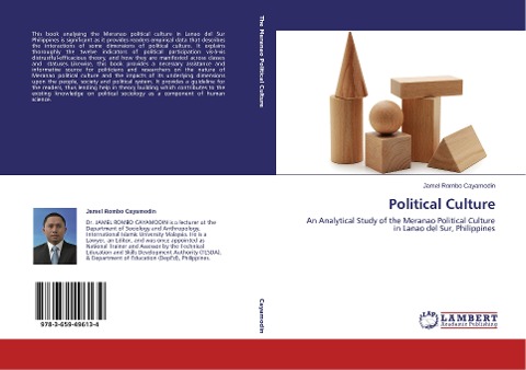 Political Culture: An Analytical Study of the Meranao Political Culture in Lanao del Sur, Philippines