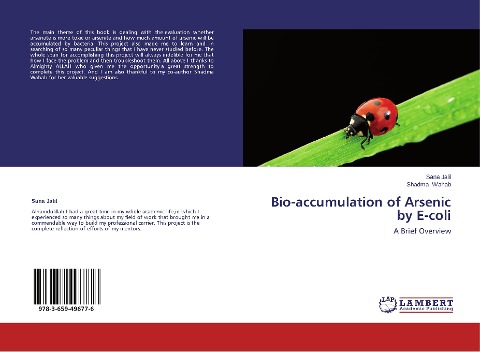 Bio-accumulation of Arsenic by E-coli: A Brief Overview