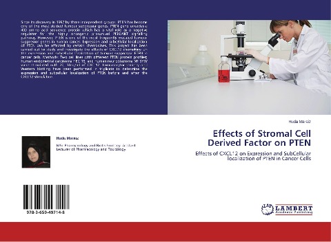 Effects of Stromal Cell Derived Factor on PTEN: Effects of CXCL12 on Expression and SubCellular localization of PTEN in Cancer Cells