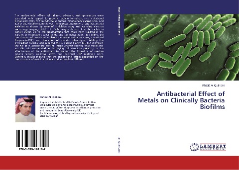 Antibacterial Effect of Metals on Clinically Bacteria Biofilms