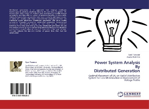 Power System Analysis           By  Distributed Generation: Optimal Placement of DG on Radial Distribution System for Loss Minimisation & Improvement of Voltage Profile