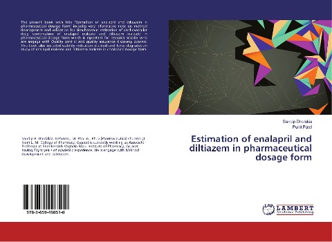 Estimation of enalapril and diltiazem in pharmaceutical dosage form
