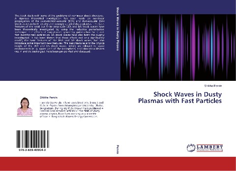 Shock Waves in Dusty Plasmas with Fast Particles