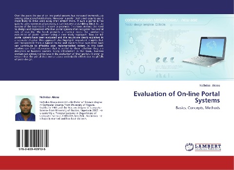 Evaluation of On-line Portal Systems: Basics, Concepts, Methods