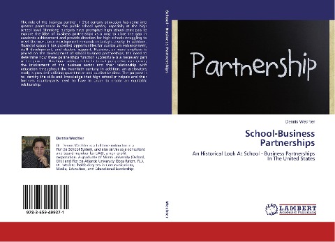 School-Business Partnerships: An Historical Look At School - Business Partnerships In The United States