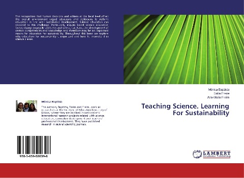 Teaching Science. Learning For Sustainability