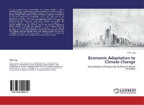 Economic Adaptation to Climate Change: An Evaluation of Sustainability Plans in British Columbia