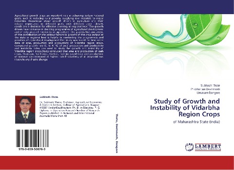 Study of Growth and Instability of Vidarbha Region Crops: of Maharashtra State (India)