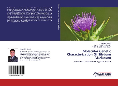 Molecular Genetic Characterization Of Silybum Marianum: Accessions Collected From Egyptian Habitat