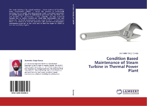Condition Based Maintenance of Steam Turbine in Thermal Power Plant