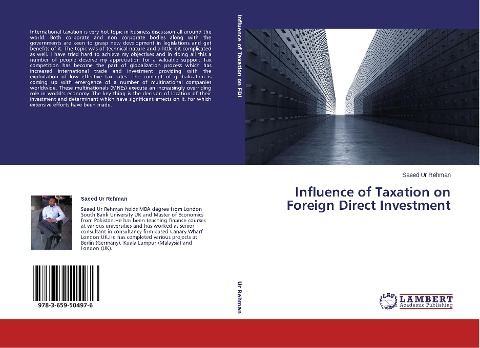 Influence of Taxation on Foreign Direct Investment