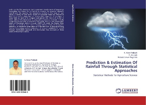 Prediction & Estimation Of Rainfall Through Statistical Approaches: Statistical Methods for Agriculture Science
